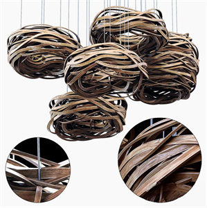 Decor wood nest n1  Decor wood nest No. 1